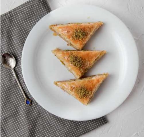 image of pistachio baklava