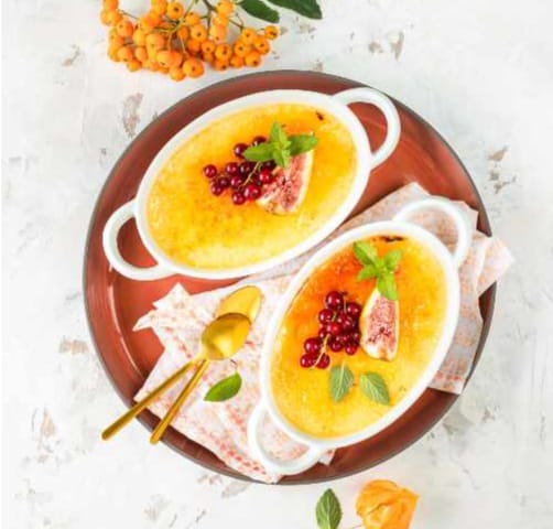 image of vanilla bean creme brulee